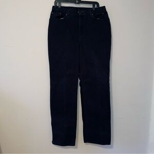 Jeanology Black Straight Leg Jeans Size 14T